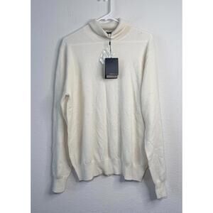 State Cashmere Sweater‎ Women’s L Pullover  Mock Neck Oversized Old Money Preppy